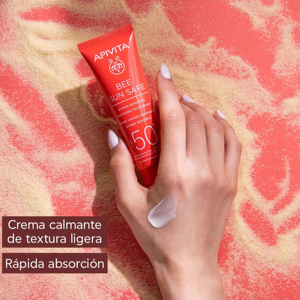 Bee Sun Safe Hydra Sensitive Crème Visage Apaisante SPF50+