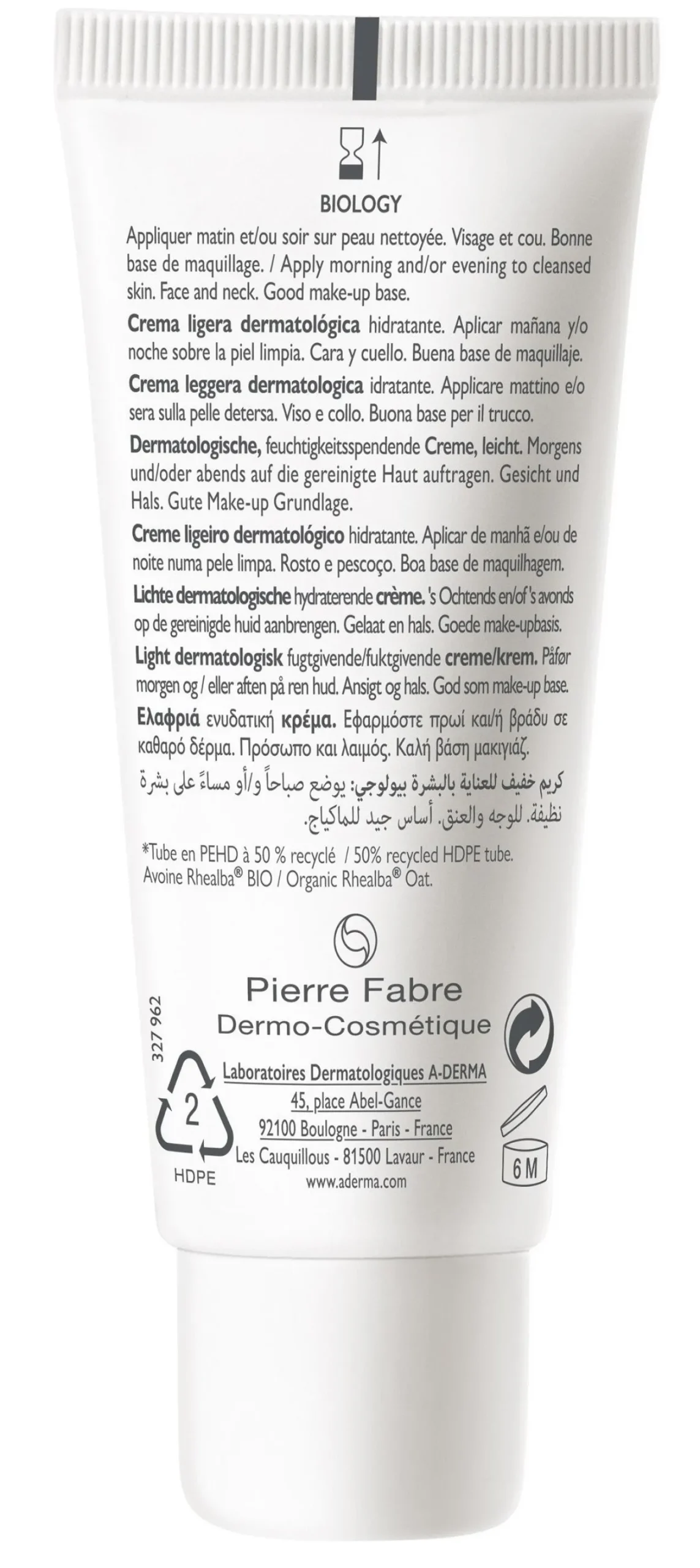 Biology Crème Légère 40 ml
