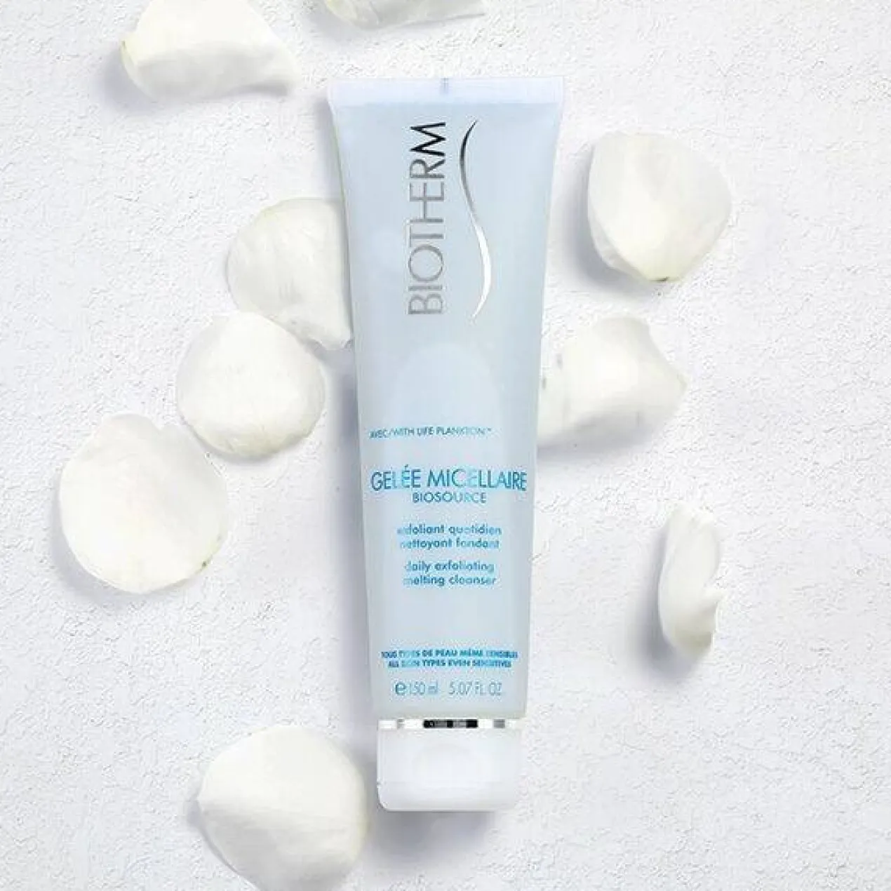 Biosource Gelée Micellaire Nettoyant Exfoliant