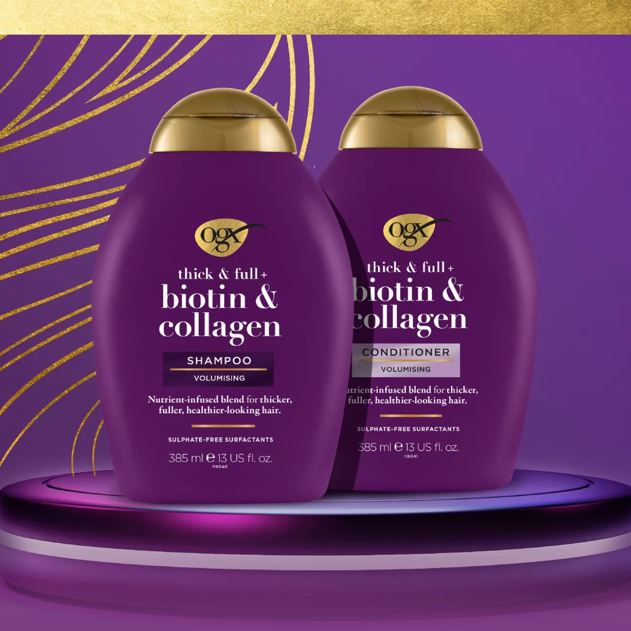 Biotin & Collagen Après-shampoing Volume
