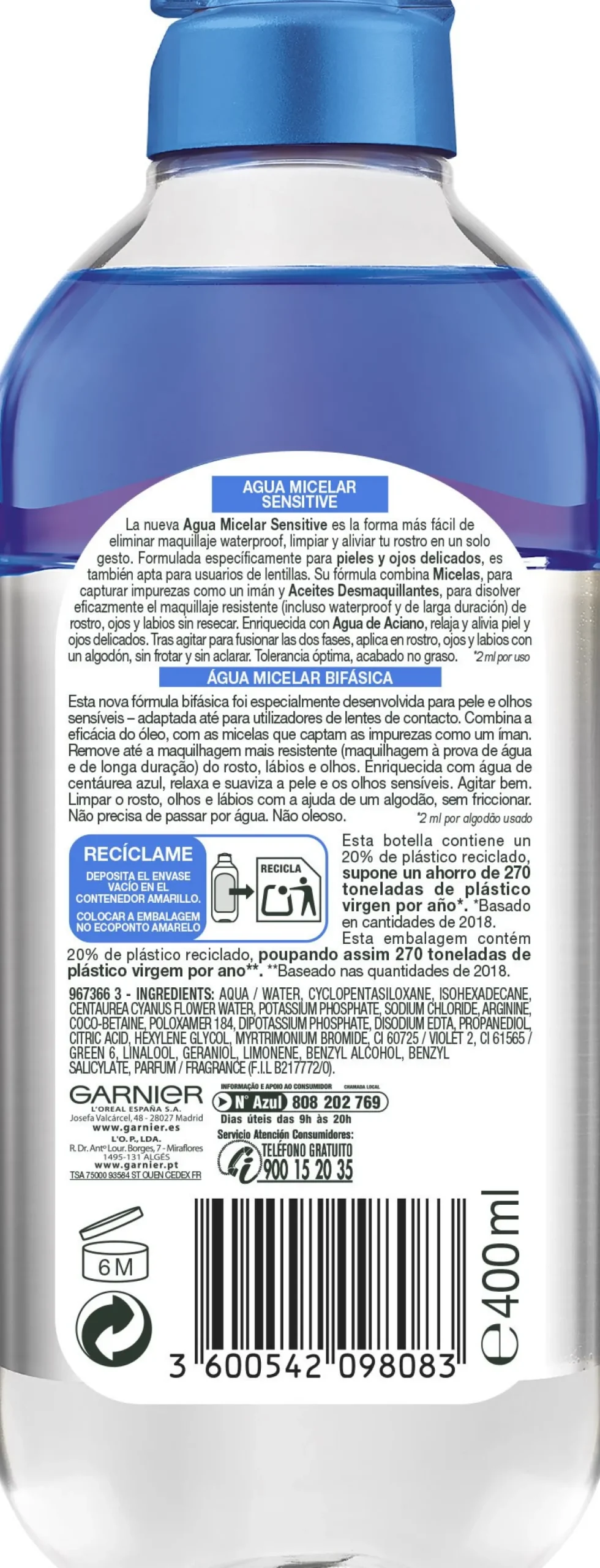 Biphase Micellaire Tout en 1