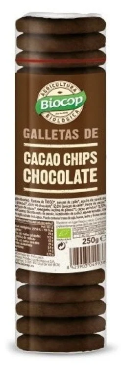 Biscuits Cacao avec Pépites de Chocolat