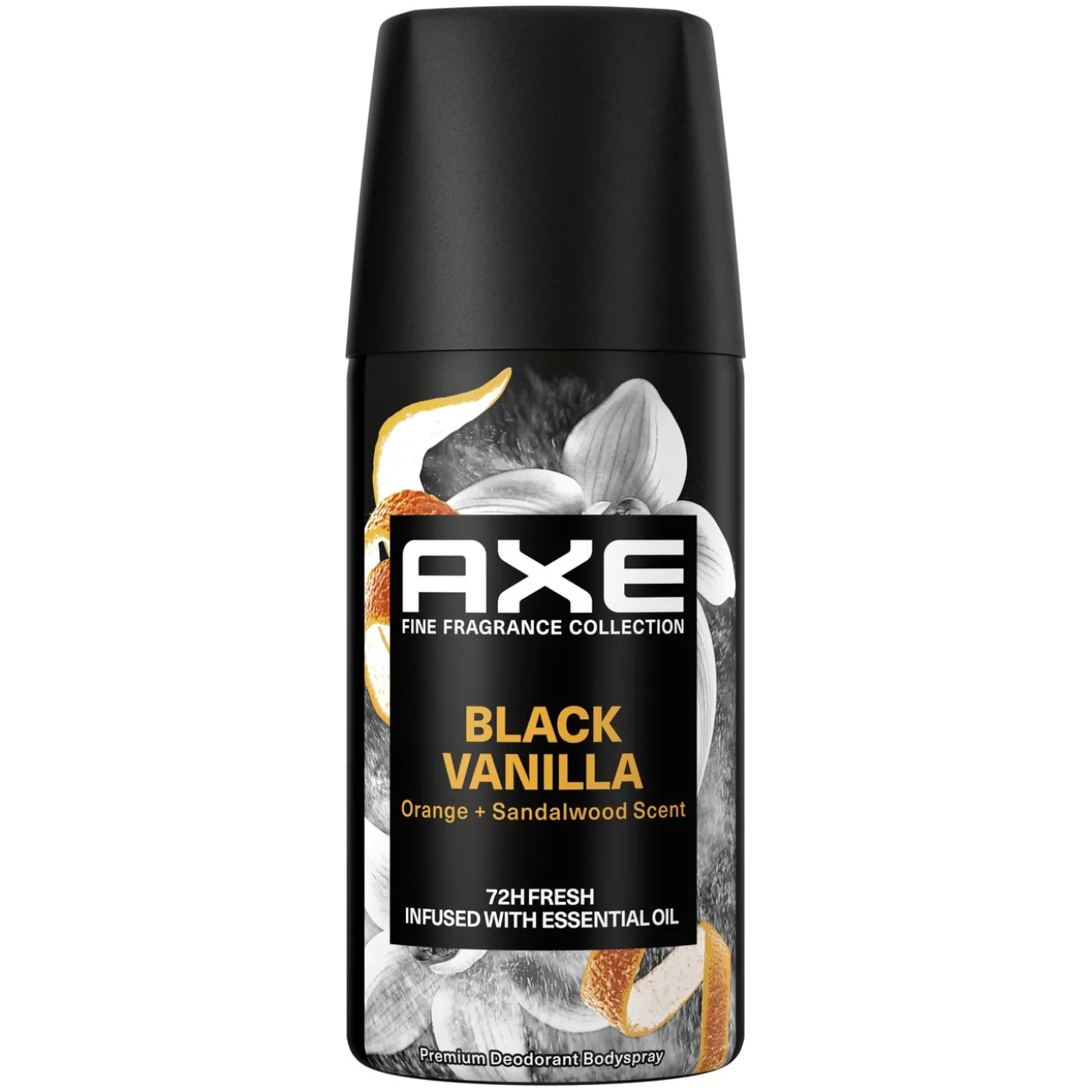 Black Vanille Déodorant Spray 72 Heures