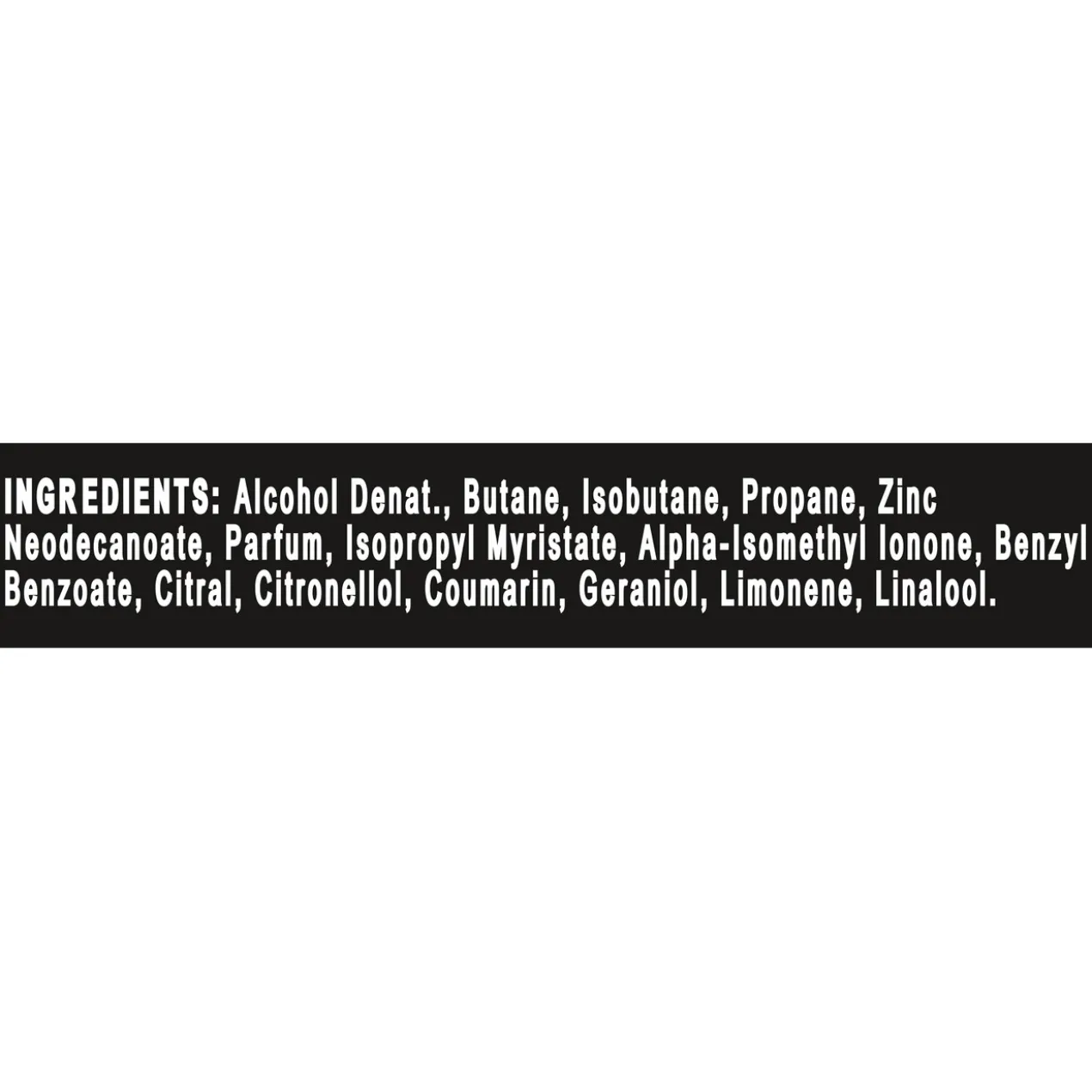 Black Vanille Déodorant Spray 72 Heures