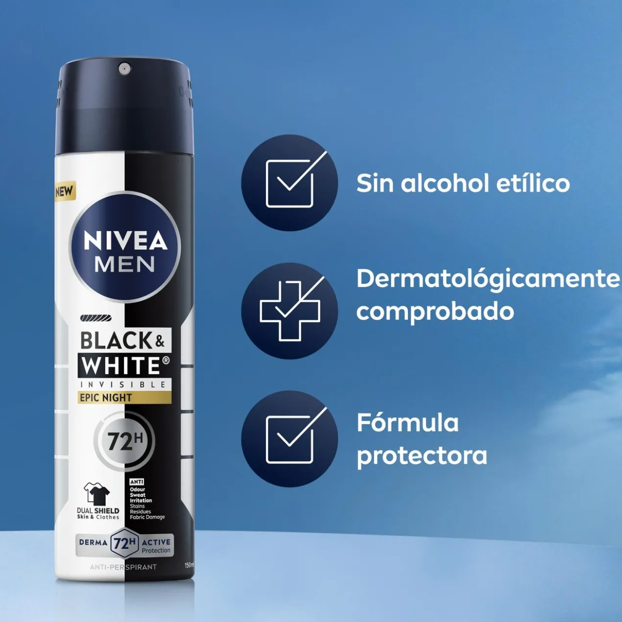 Black & White Epic Night Spray Déodorant Pour Homme