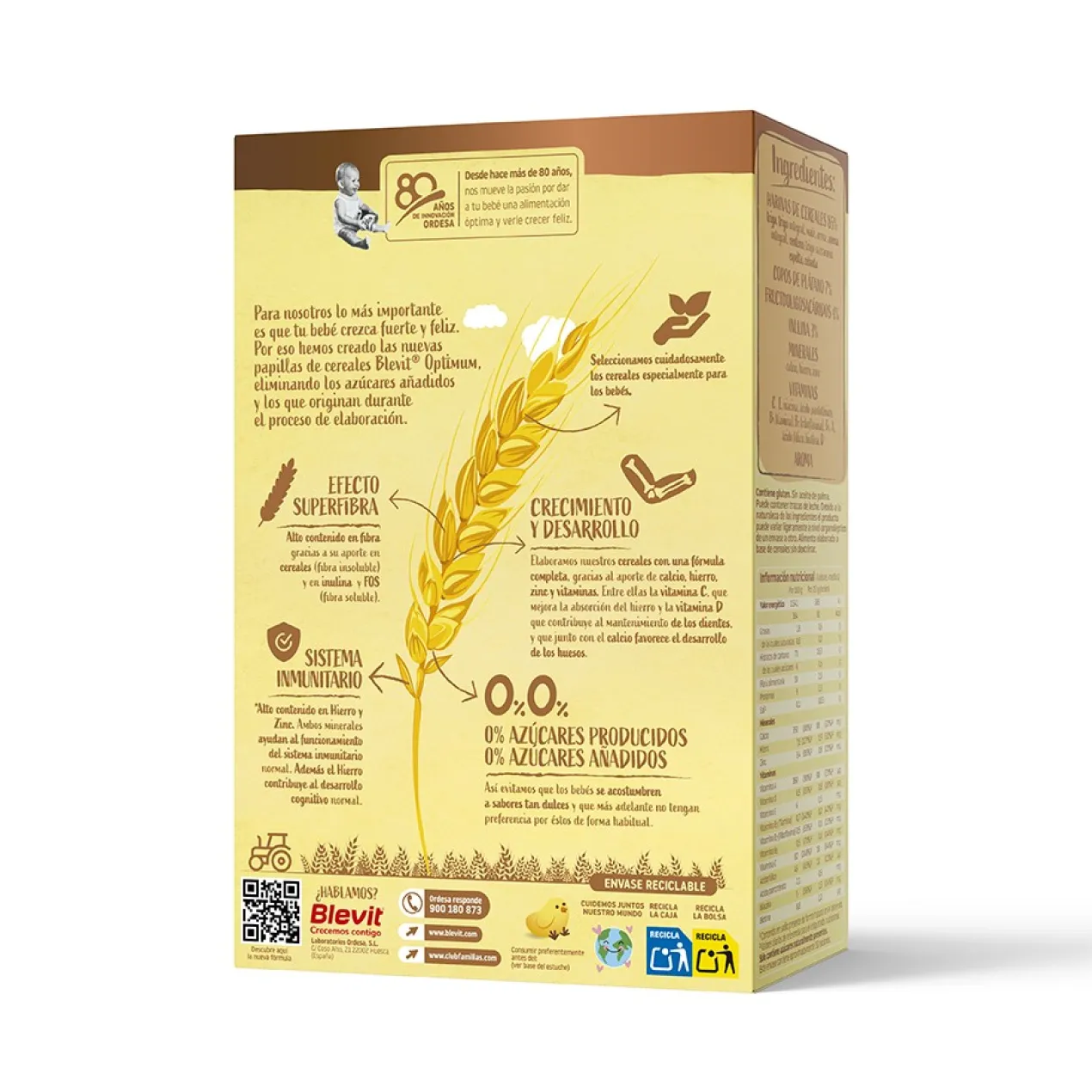 Blevit Optimum 8 Céréales et Banane