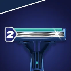 Blue II Plus Slalom Rasoirs Jetables