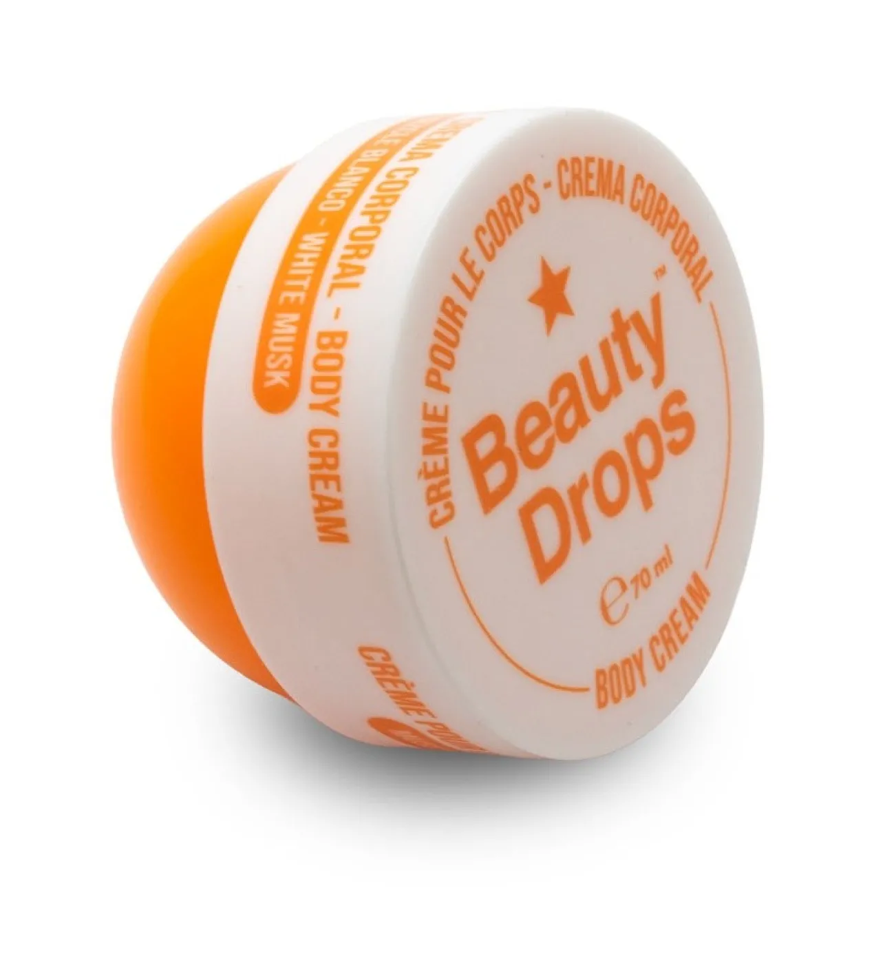 Body Cream Words Pot
