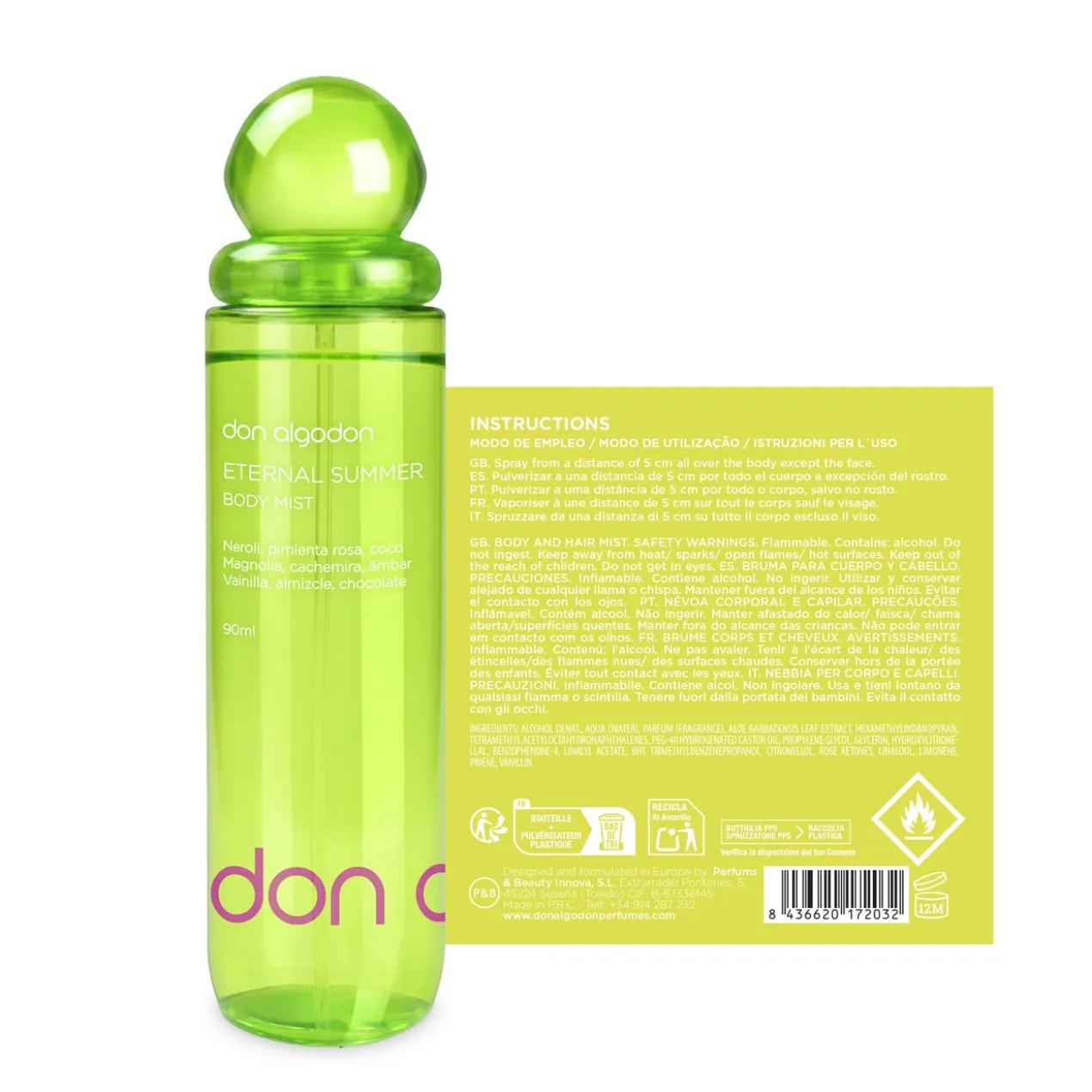 Body Mist Eternal Summer