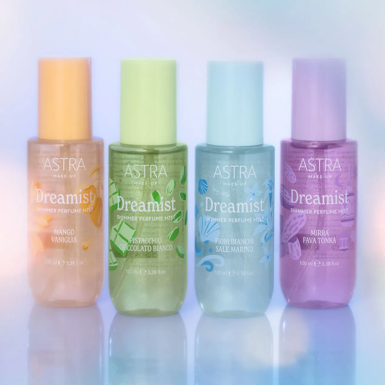 Body Mist Shimmer Dreamist Mango & Vaniglia