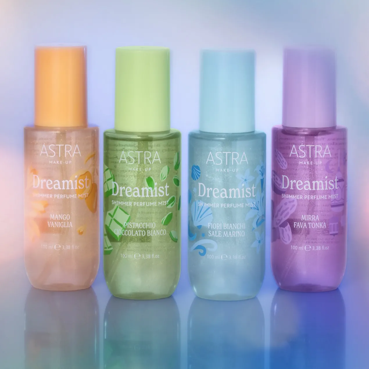 Body Mist Shimmer Dreamist Mirra & Fava Tonka