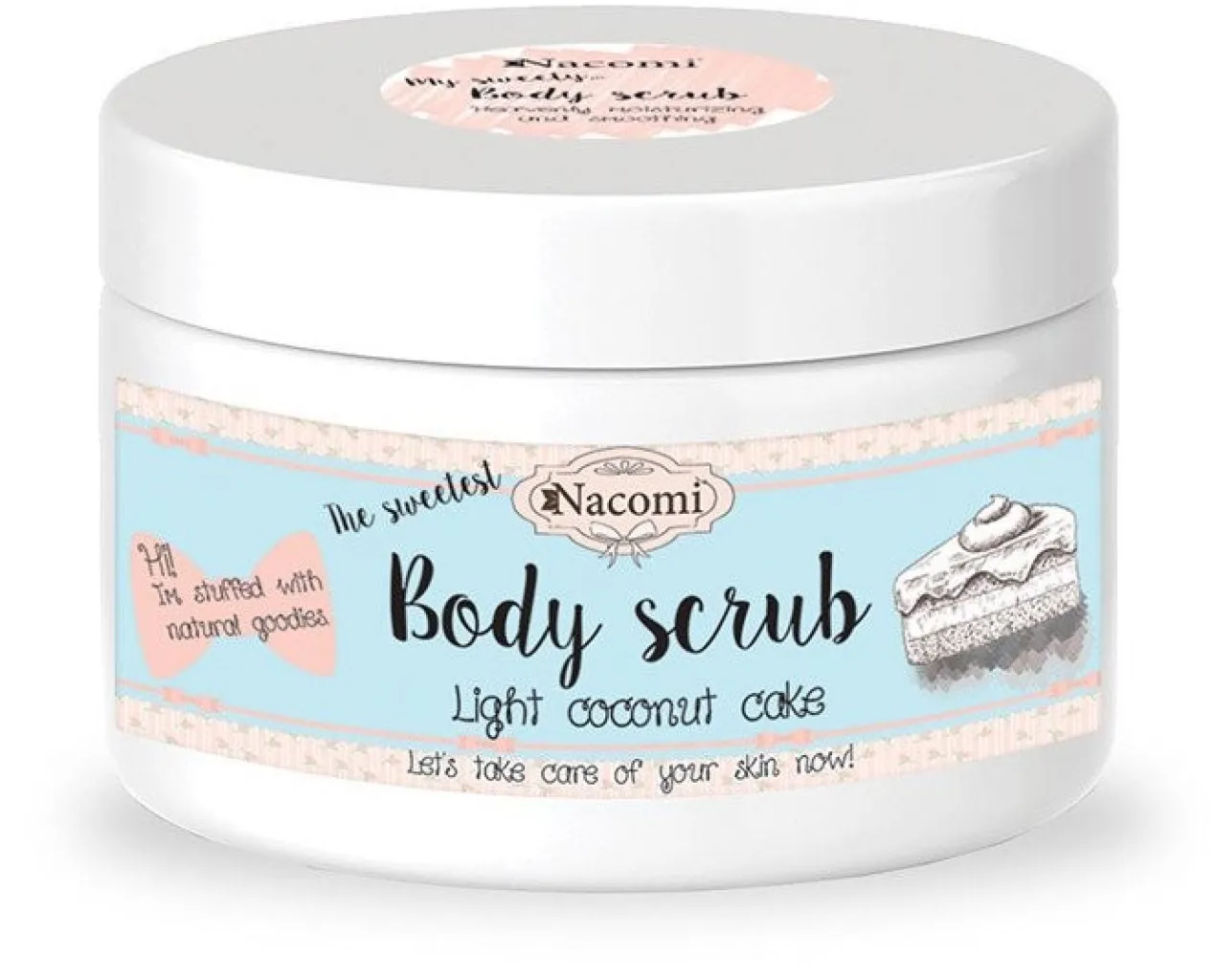 Body Scrub Exfoliant pour le Corps Gâteau de Coco
