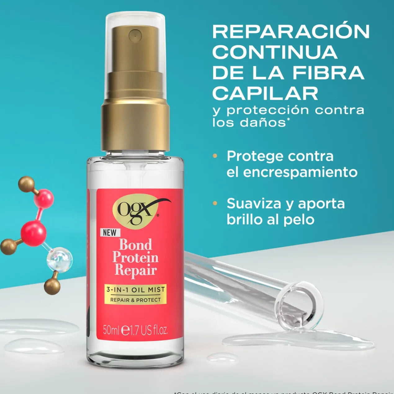 Bond Protein Repair Huile Capillaire 3-en-1