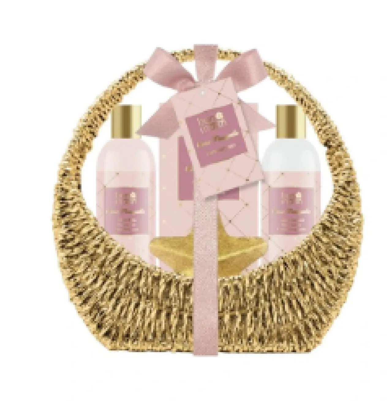 Bon Matin Coffret de Bain Panier en Osier