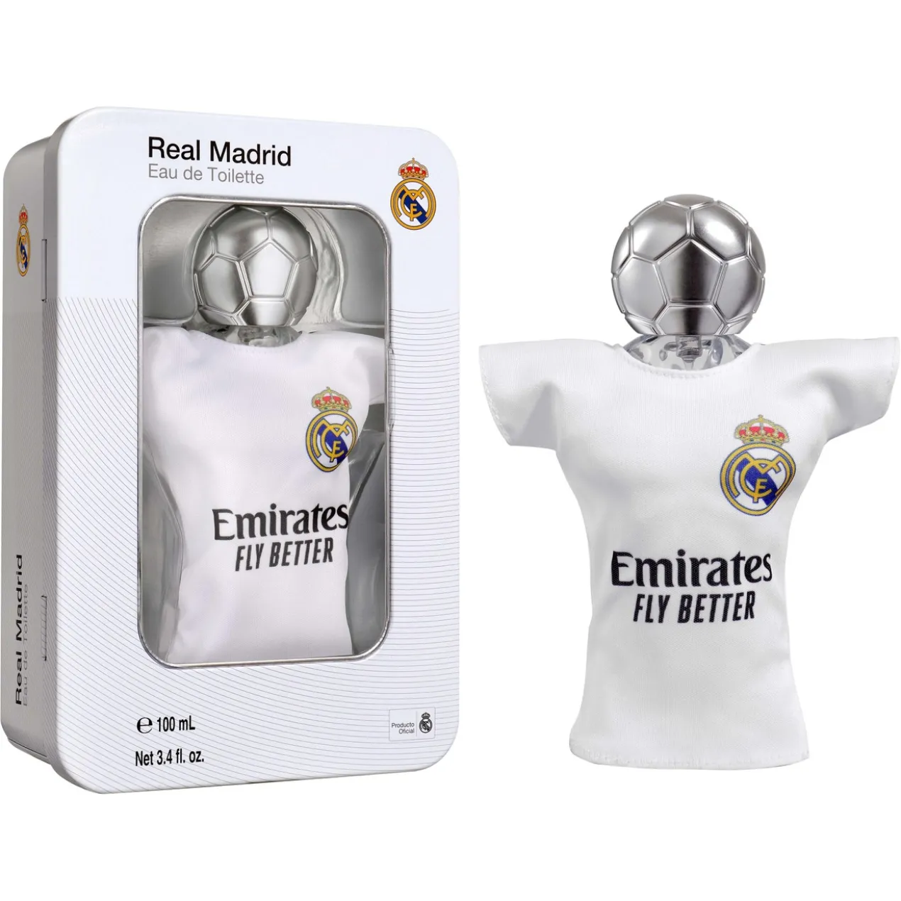 Boîte Métallique Real Madrid Eau de Toilette