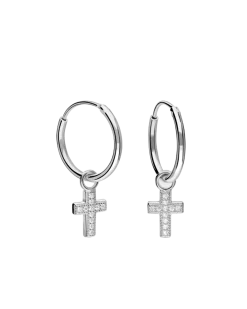 Boucles d’Oreilles en Argent Halo