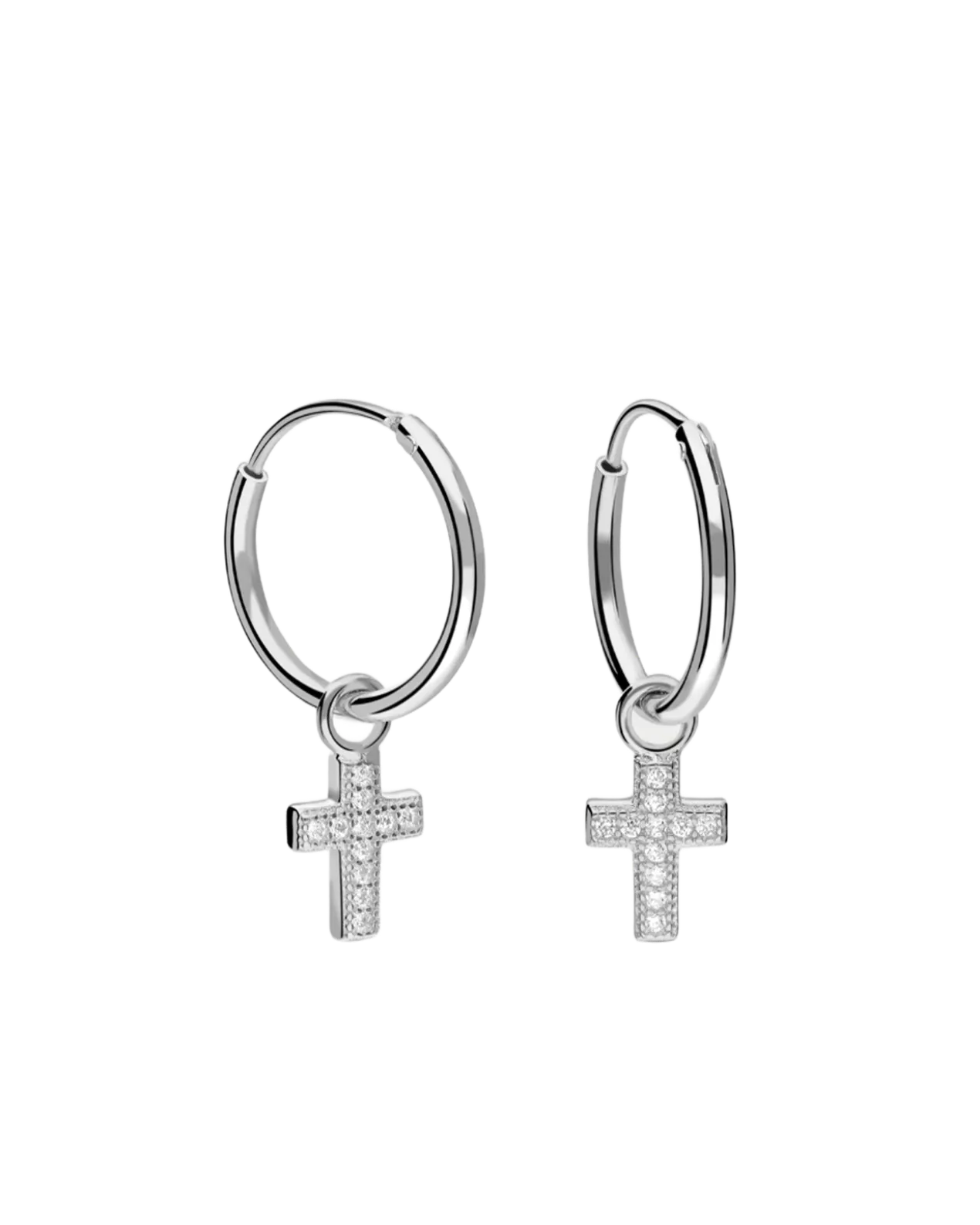 Boucles d’Oreilles en Argent Halo