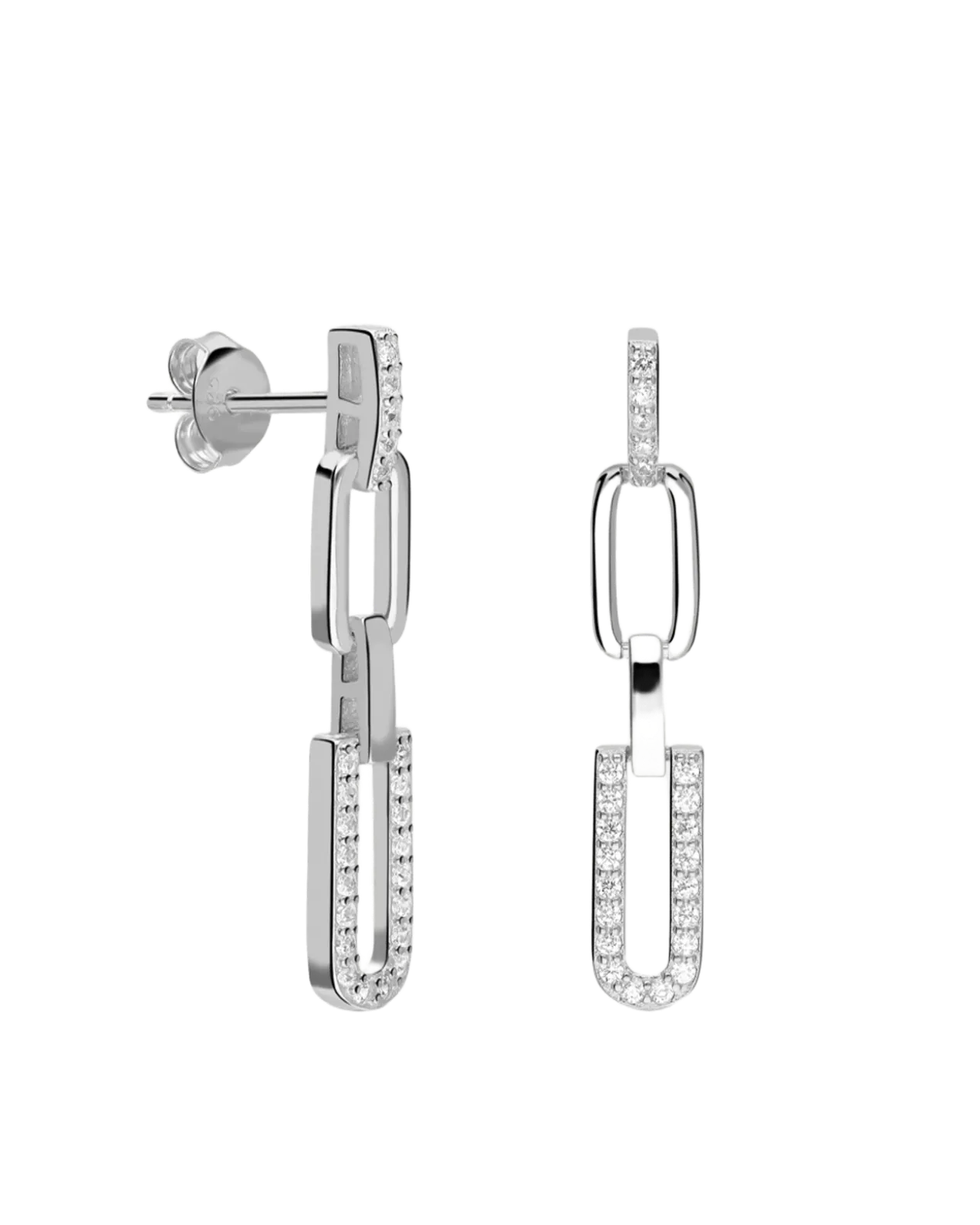 Boucles d’Oreilles en Argent Oasis
