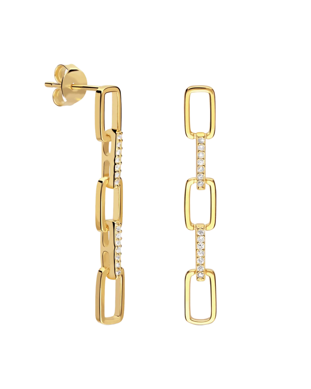 Boucles d’Oreilles Nara Plaqué Or
