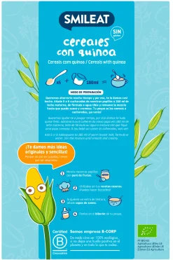 Bouillie Bio Céréales et Quinoa sans Gluten