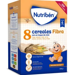 Bouillie 8 Céréales avec Miel Fibre