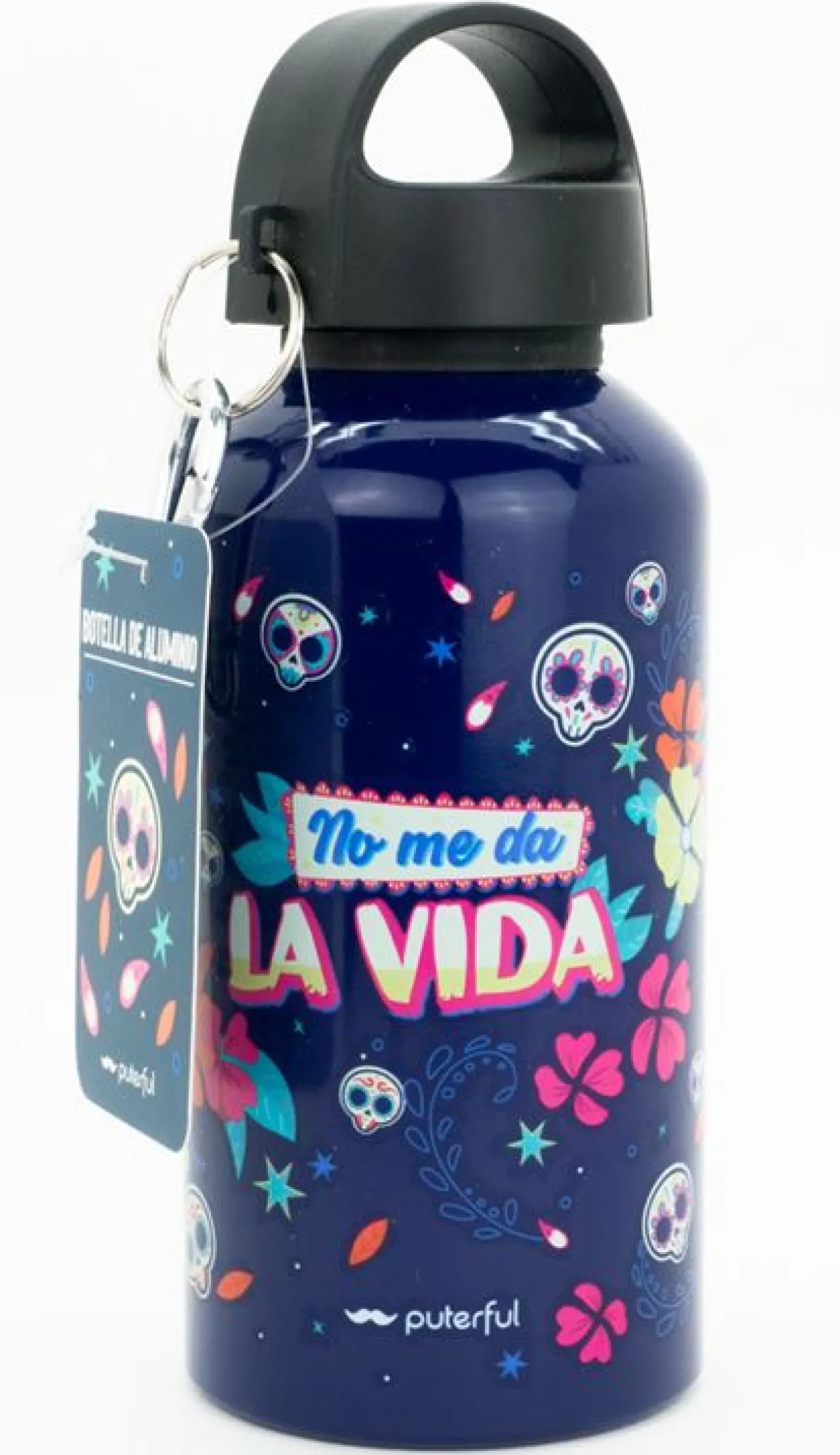 Bouteille en Aluminium "No me da la vida"
