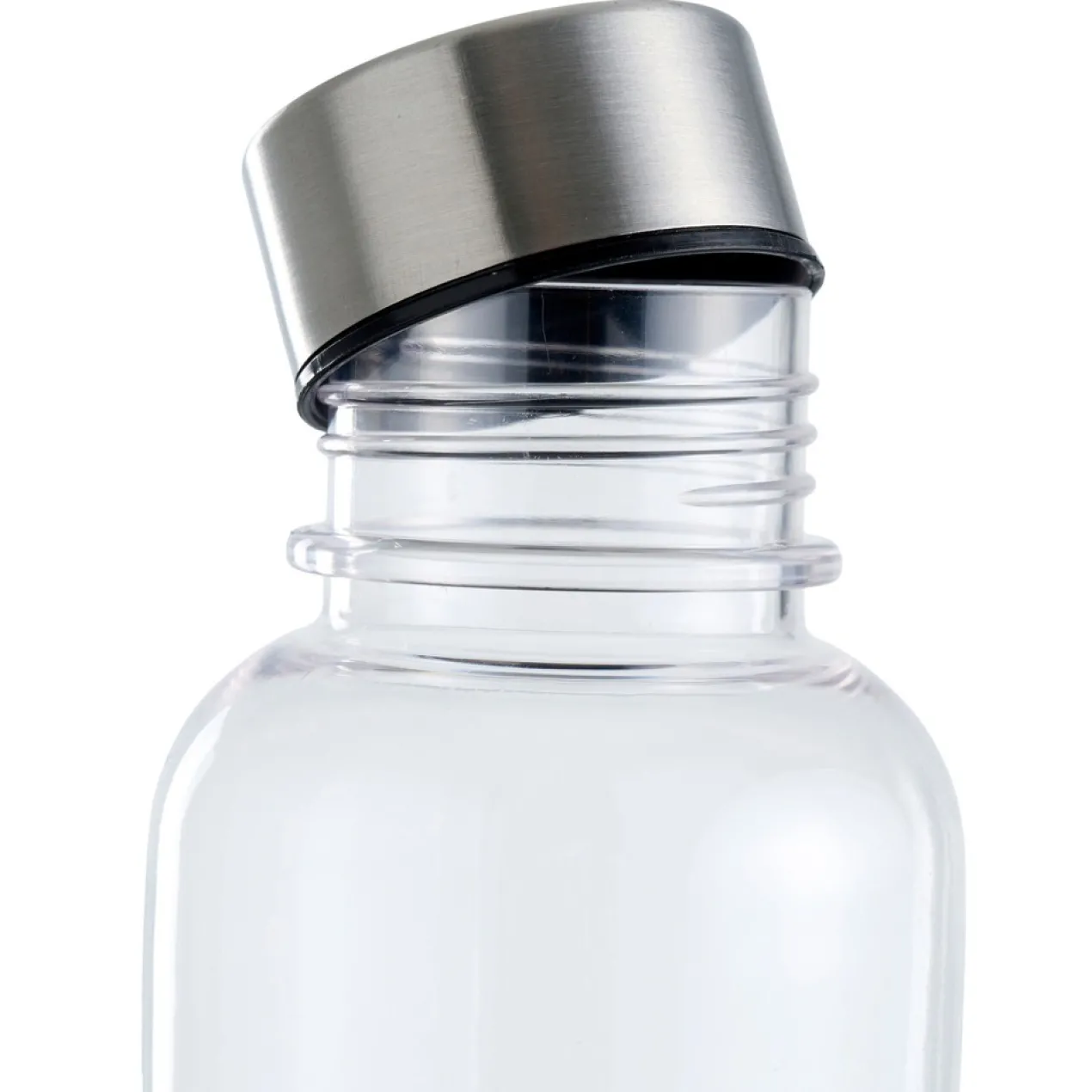 Bouteille en Plastique avec Bouchon en Acier