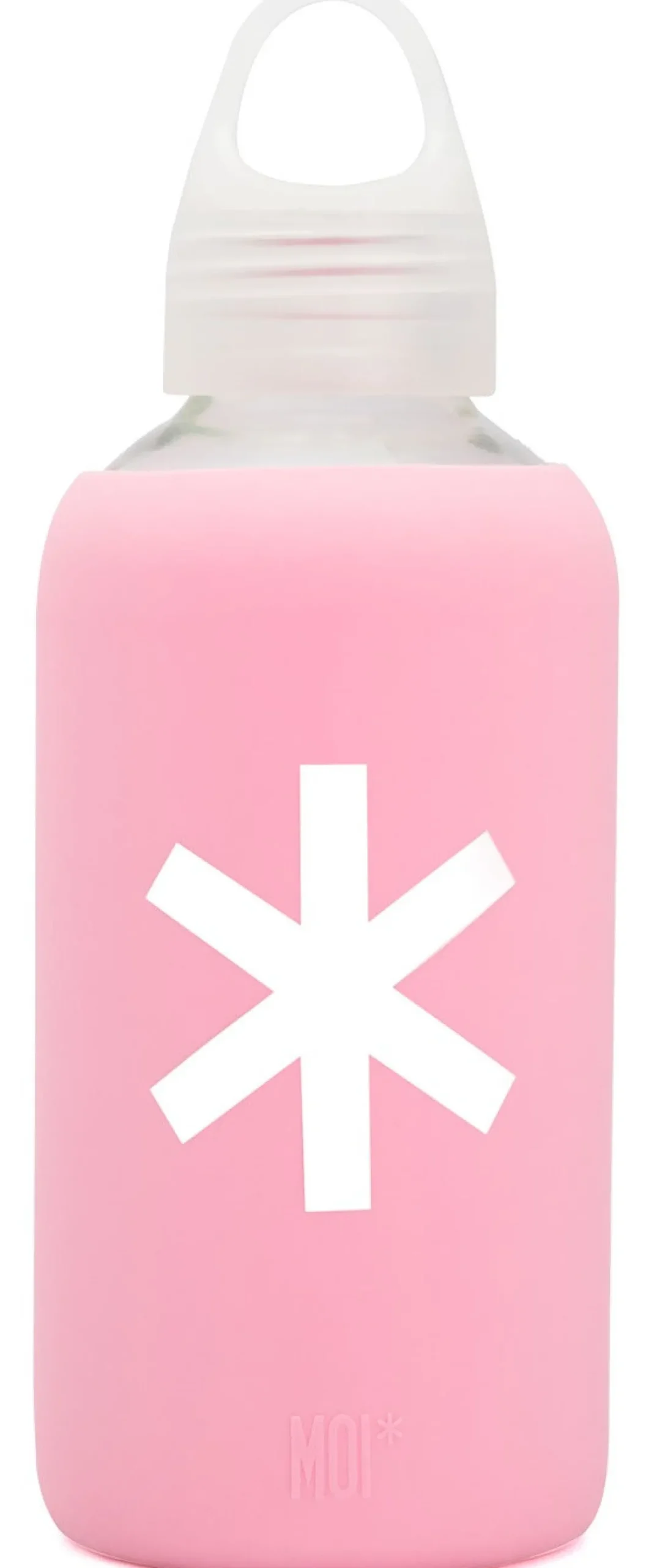 Bouteille en Verre avec Manchon en Silicone Coloré