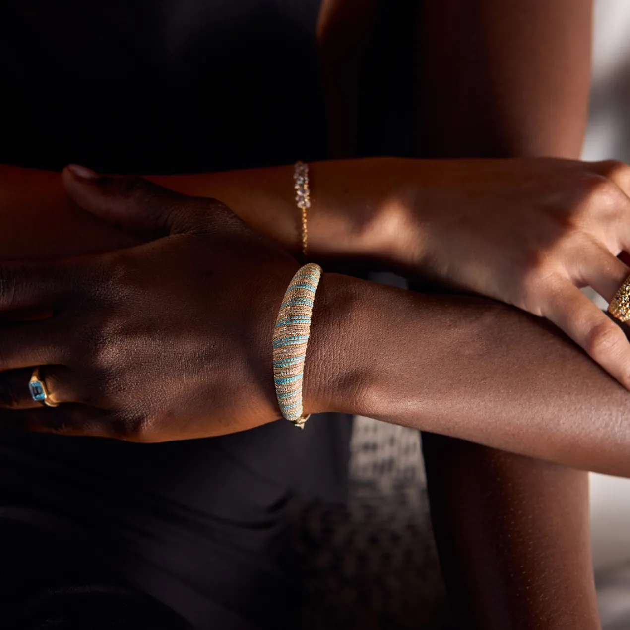 Bracelet Nita Argent Sterling / Plaqué or 18K