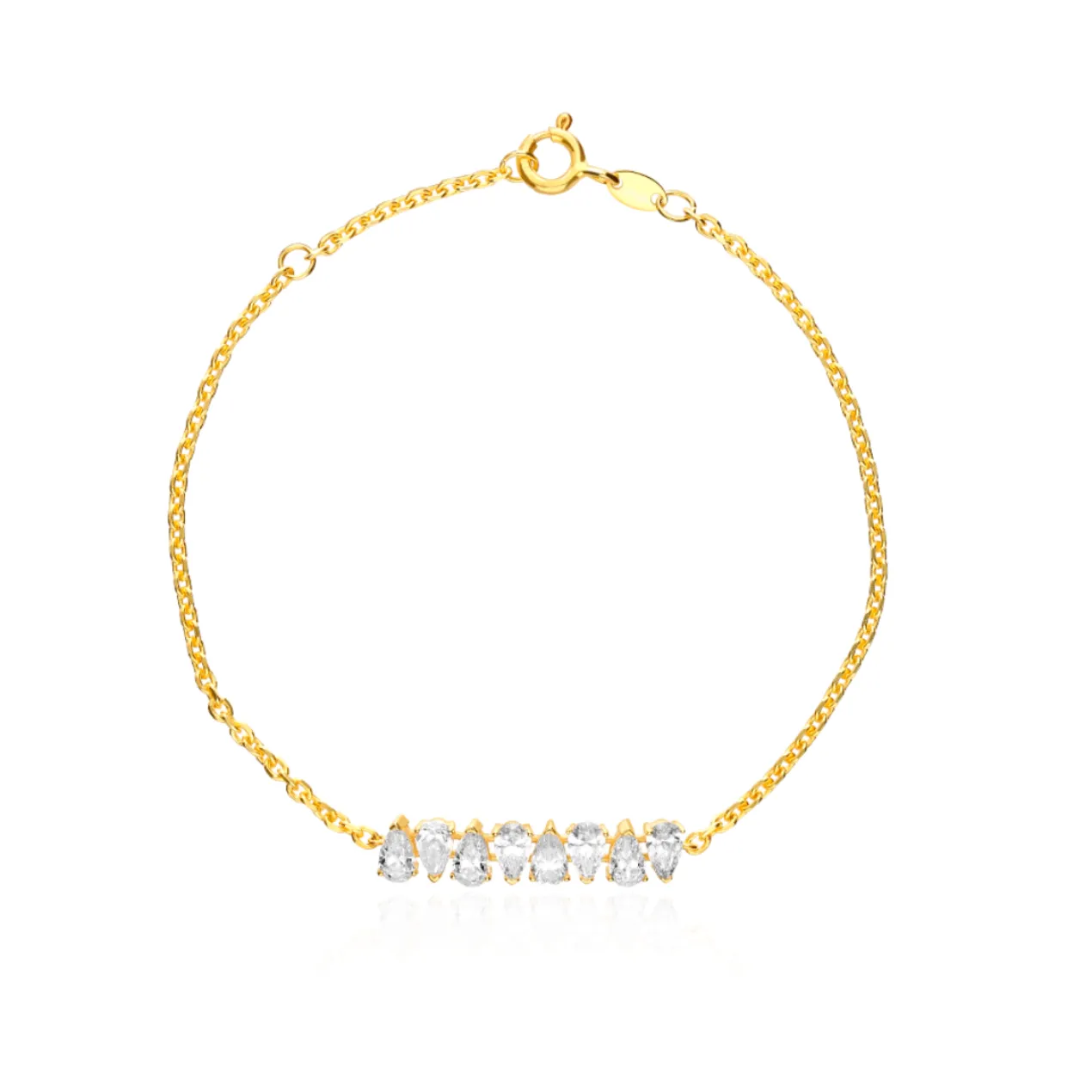 Bracelet Nun Argent Sterling / Plaqué or 18K