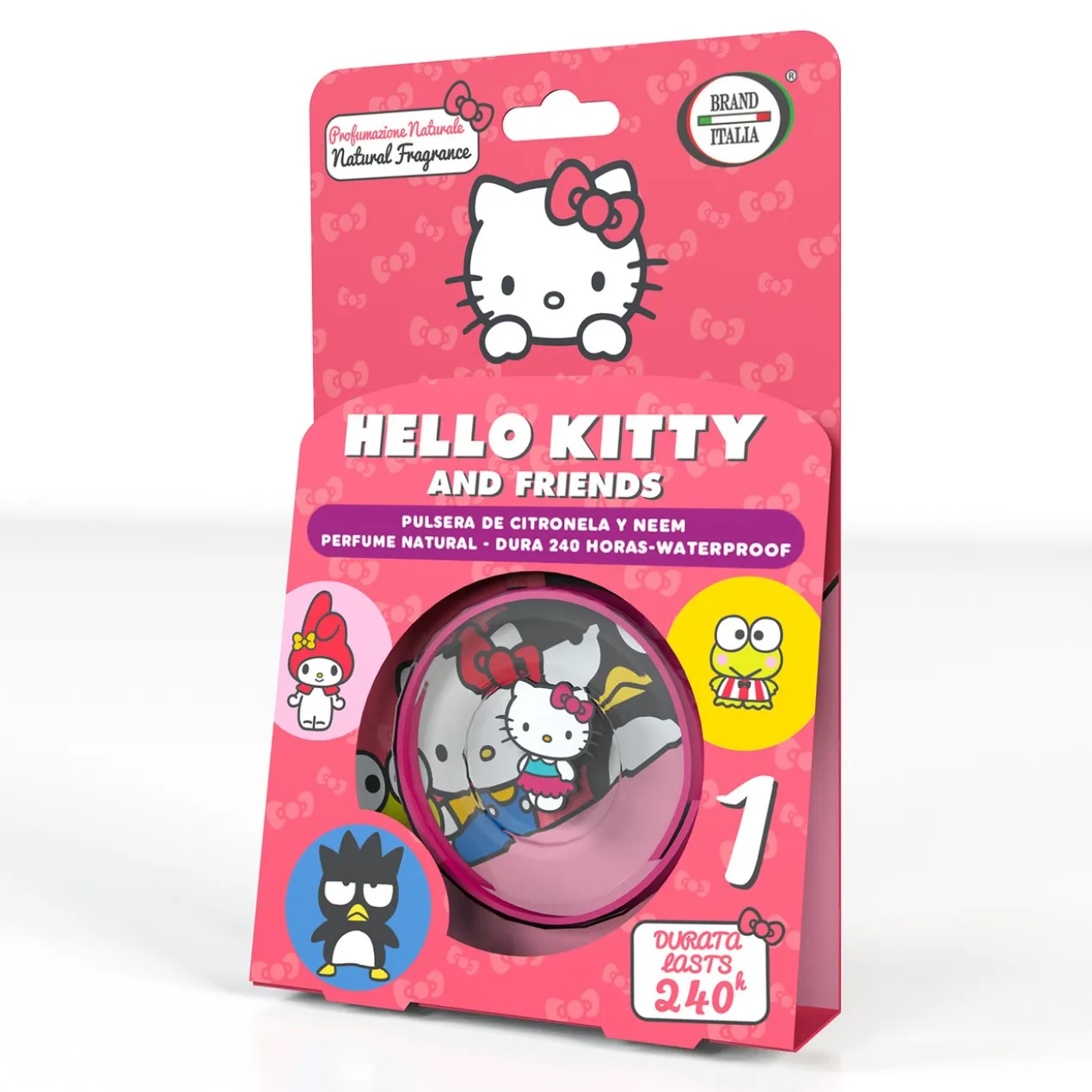 Bracelet Répulsif Moustiques Hello Kitty and Friends
