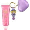 Brillant à Lèvres avec Porte-Clés Polly Pocket