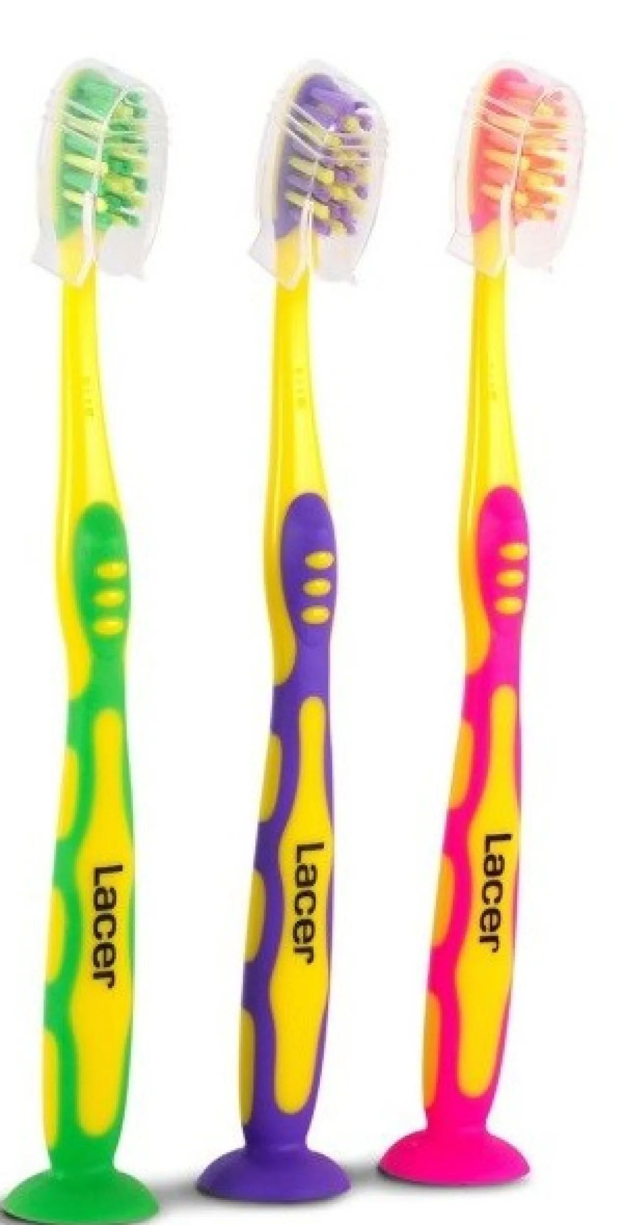 Brosse à dents junior avec ventouse