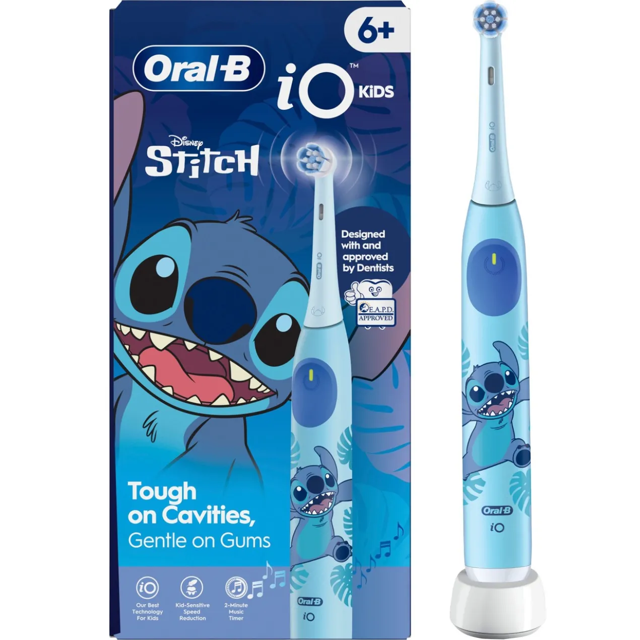 Brosse à dents électrique iO Kids Disney Stitch +6 ans