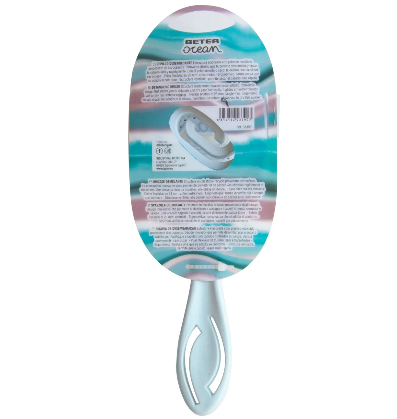 Brosse démêlante Ocean