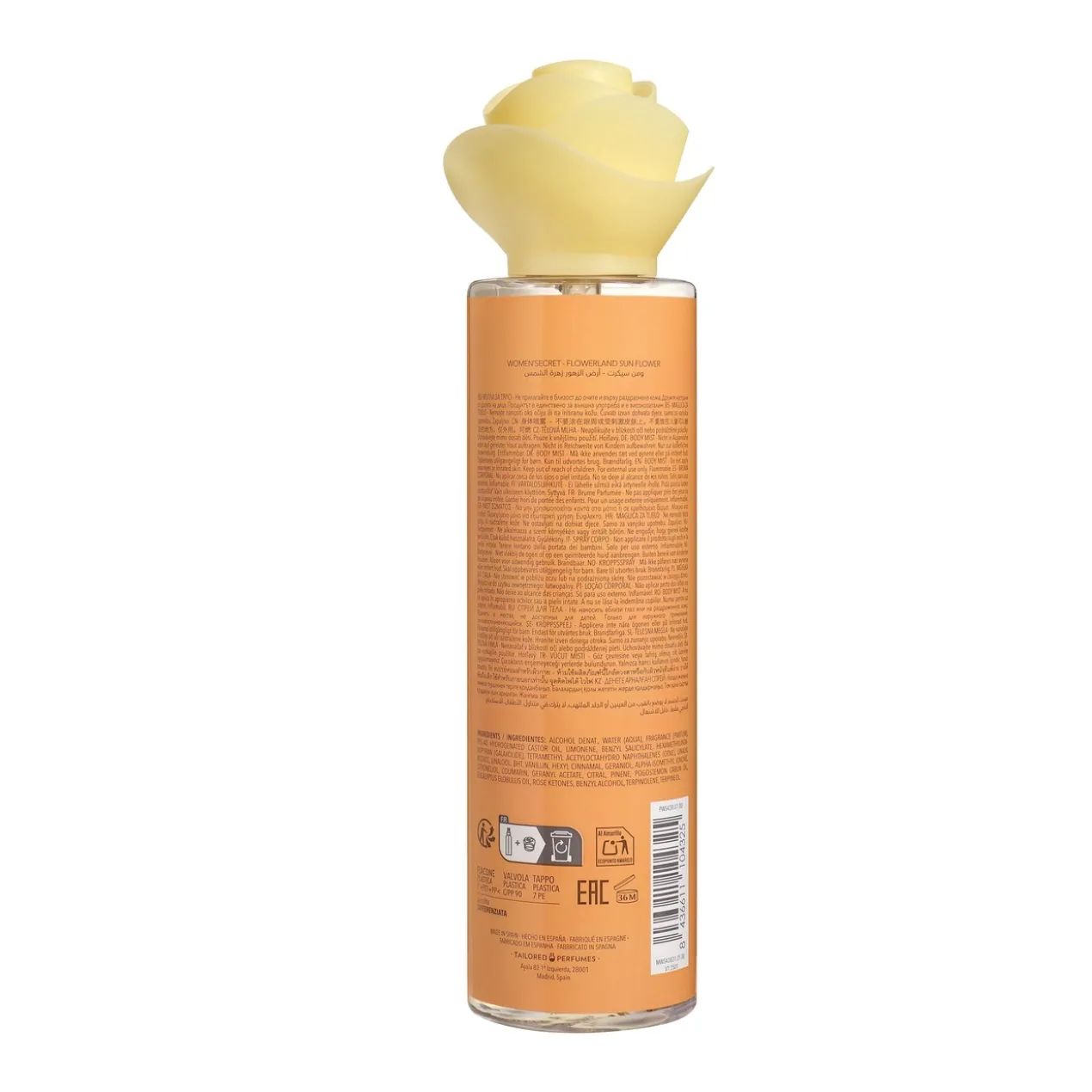Brume corporelle Sun Flower Flowerland