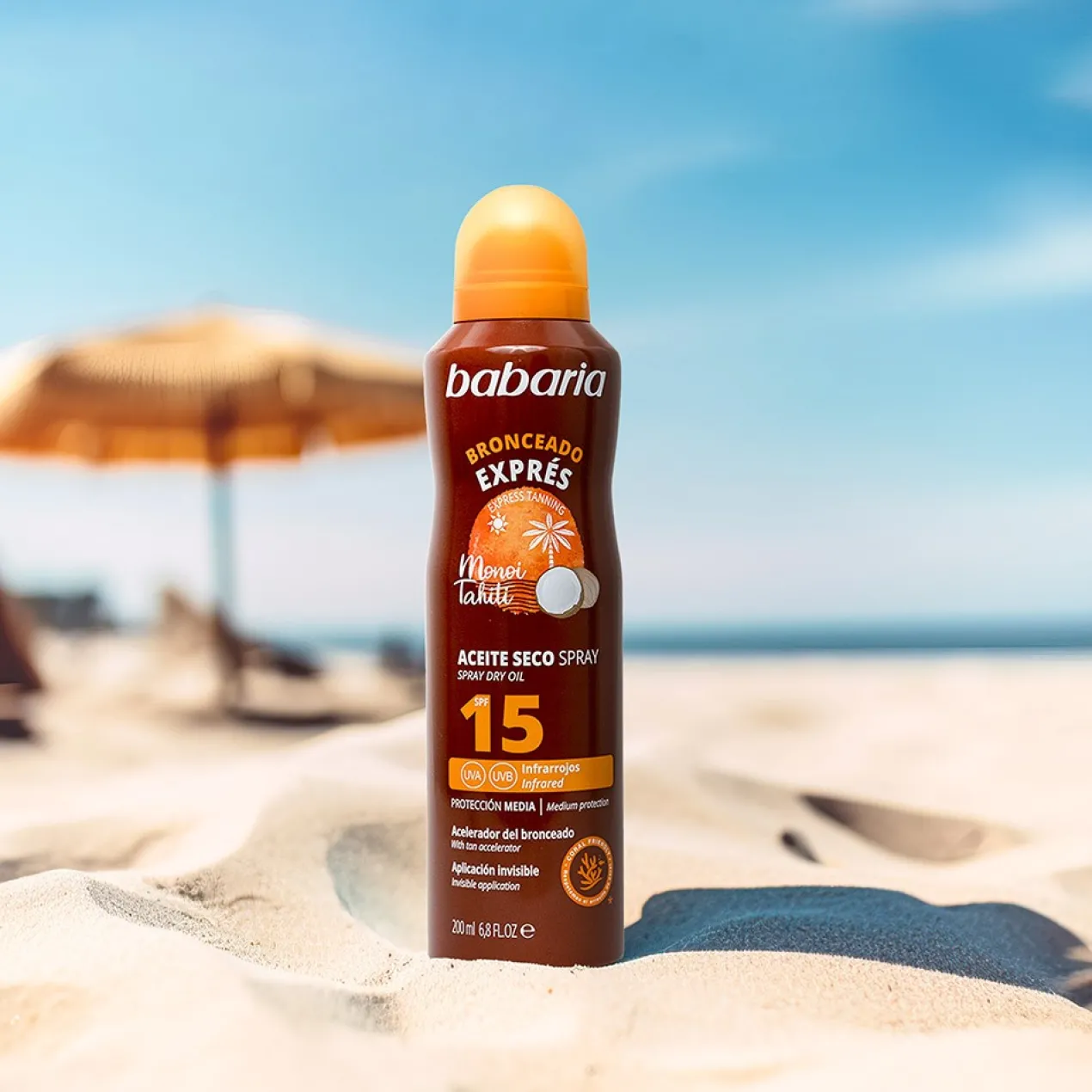 Brume huile sèche SPF 15