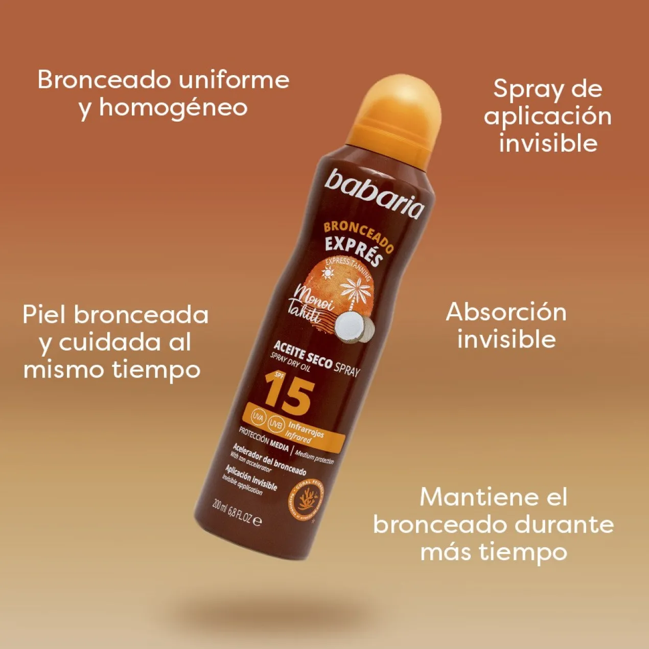 Brume huile sèche SPF 15