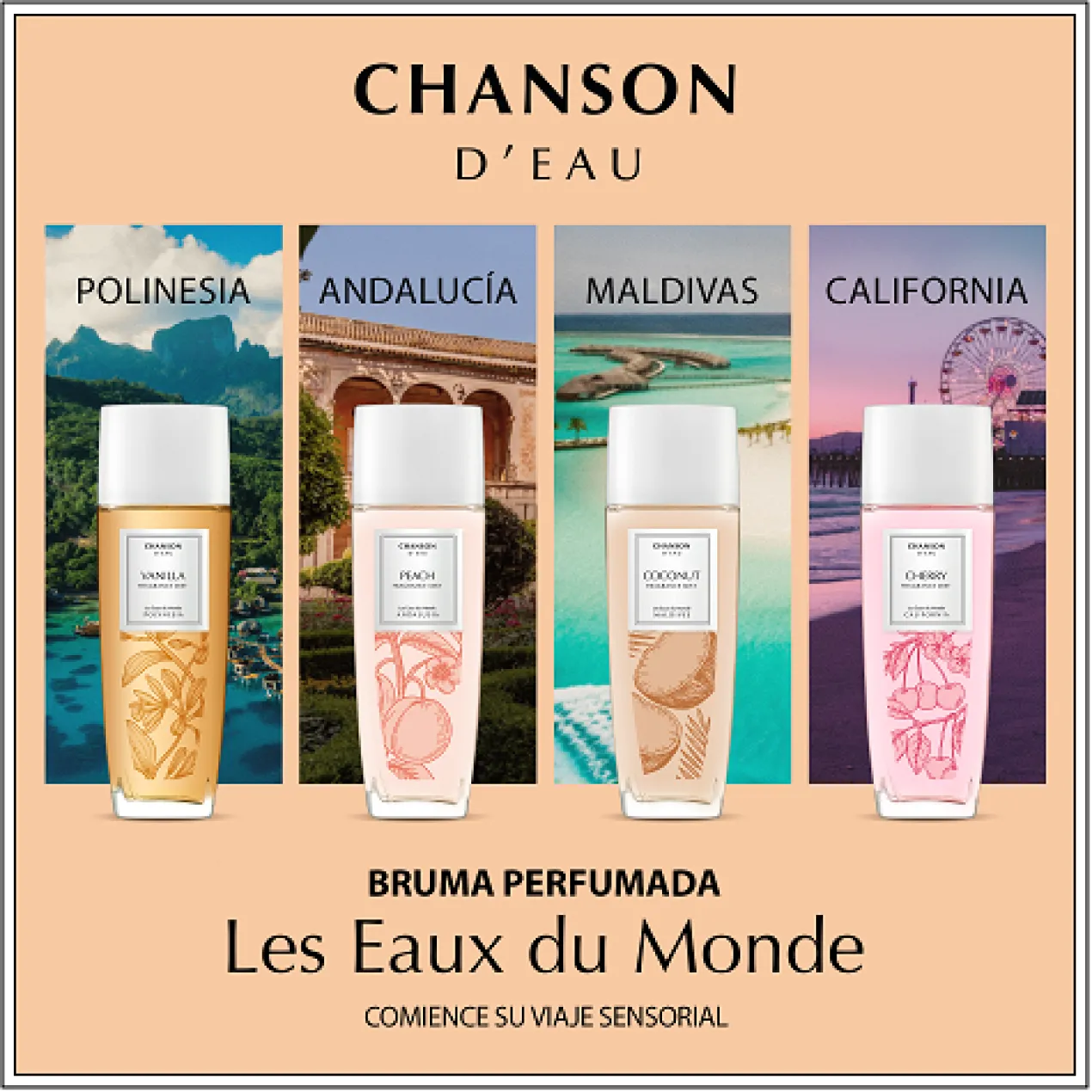 Brume Parfumée Cerise Les Eaux Du Monde