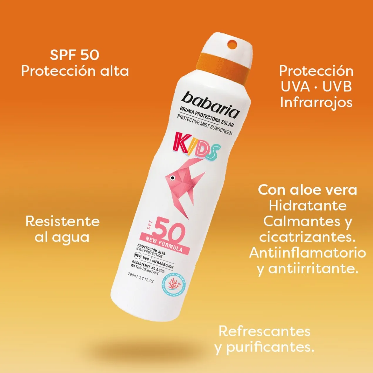 Brume solaire protectrice enfants SPF 50