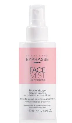 Brume visage réhydratante pour peaux sèches et sensibles