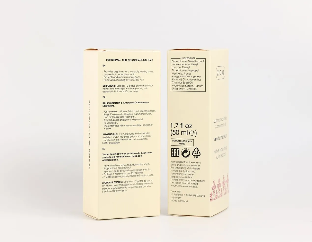 Cachemire Sérum Capillaire Illuminateur