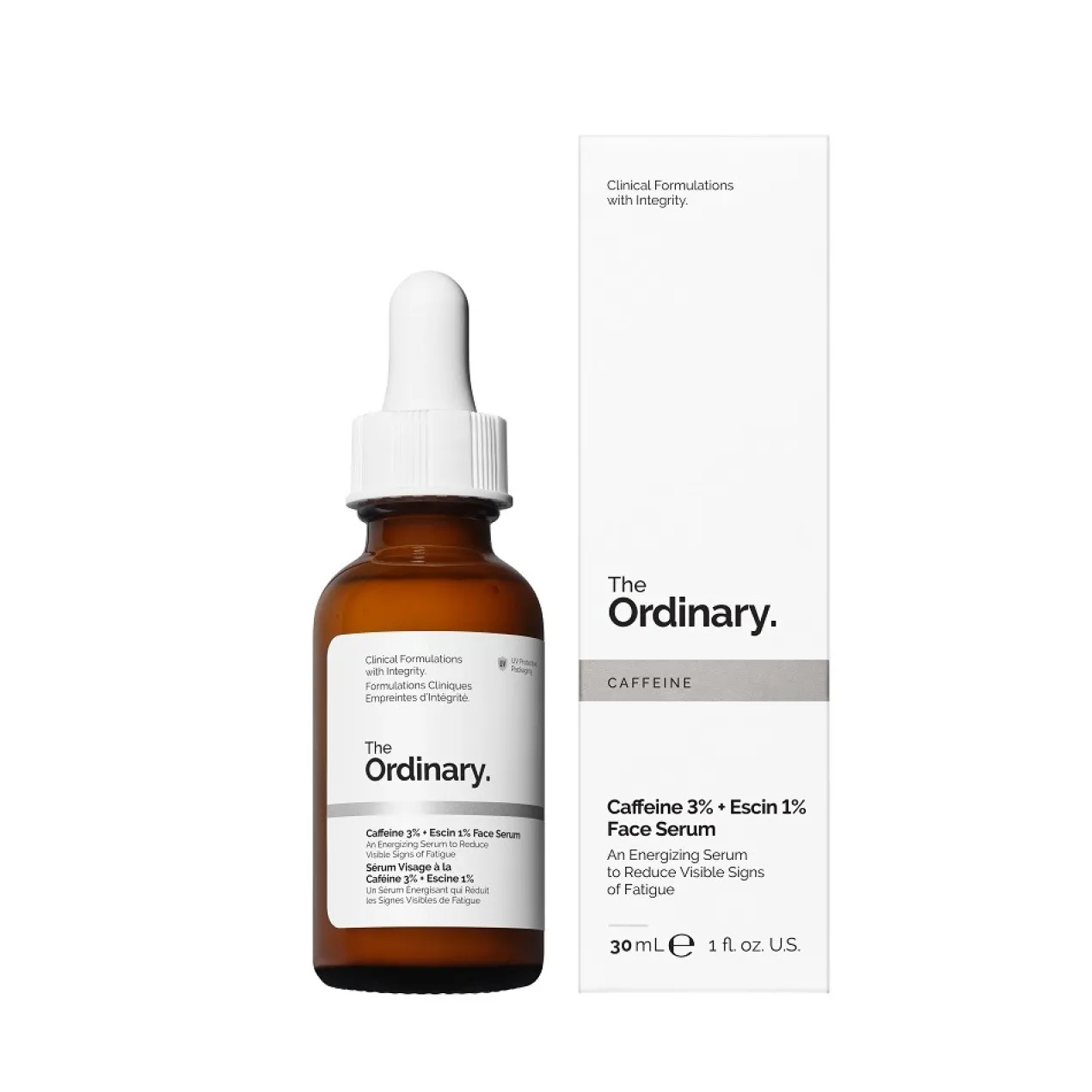 Caffeine 3% + Escin 1% Face Serum