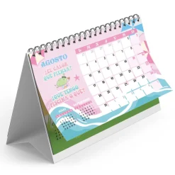 Calendrier de Bureau 2026 Necesito Seis Meses