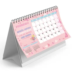 Calendrier de Bureau 2026 Necesito Seis Meses