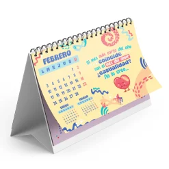 Calendrier de Bureau 2025 No me da la vida