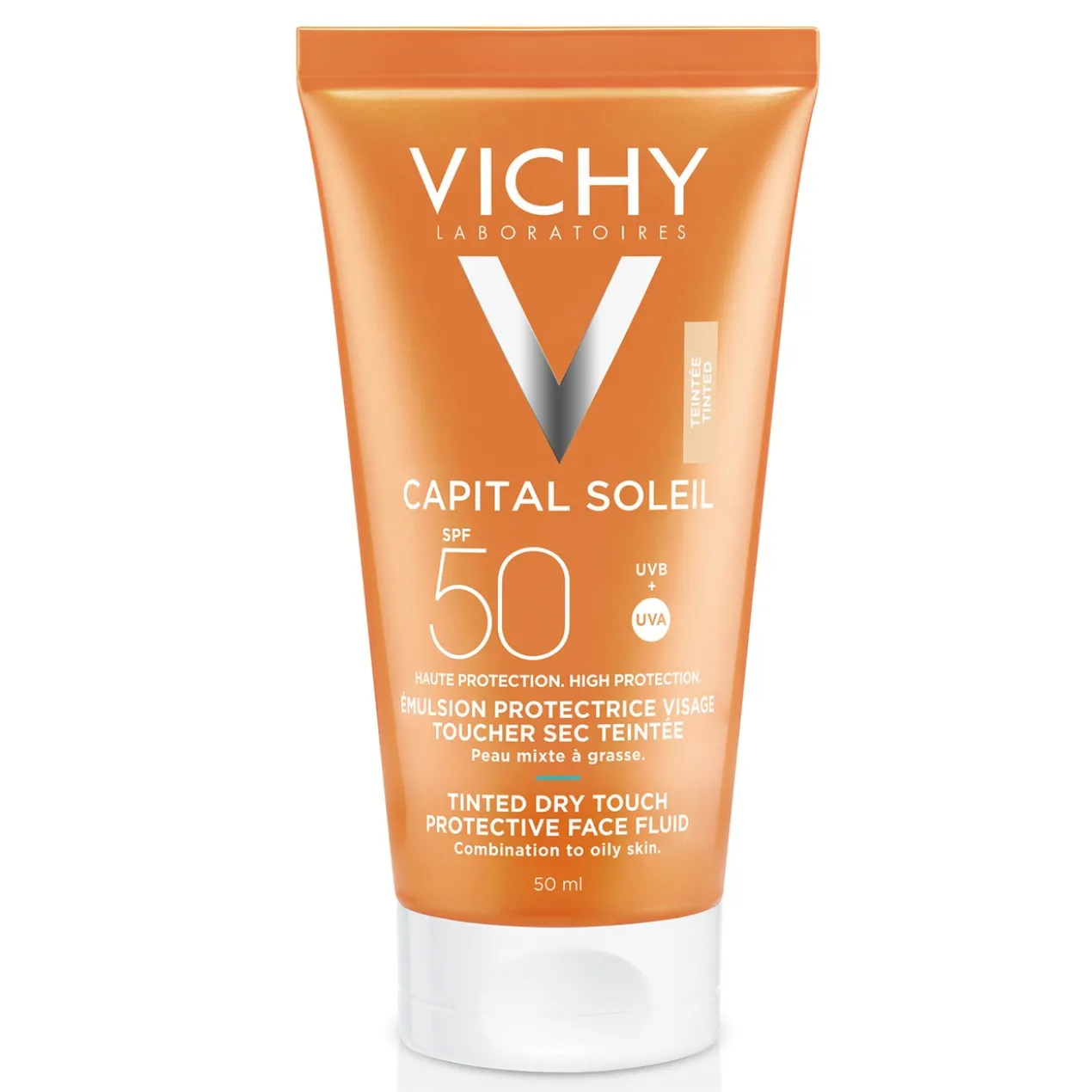Capital Soleil BB Émulsion Toucher Sec SPF 50