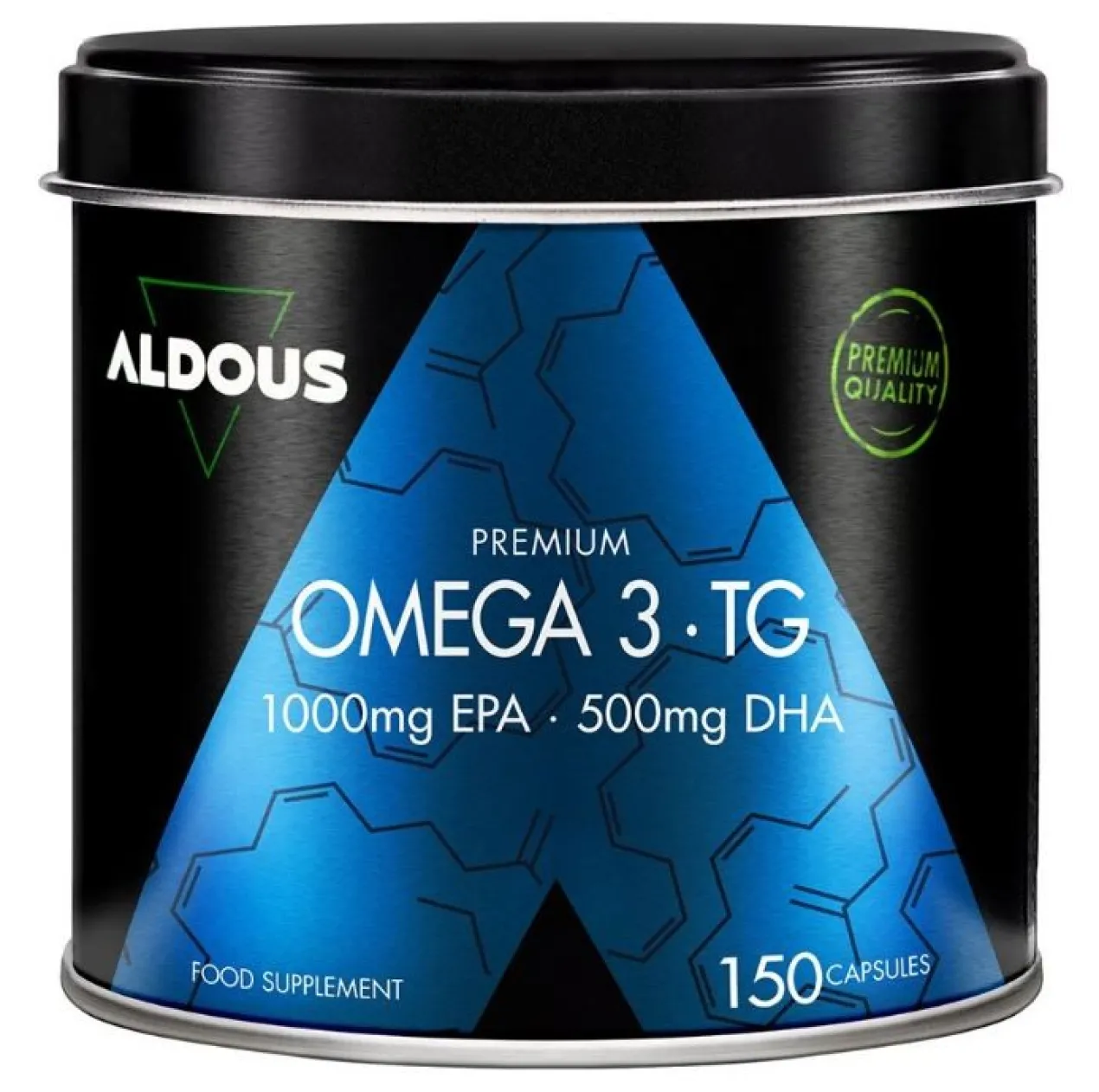 Capsules Oméga 3 TG 1000 mg EPA, 500 mg DHA