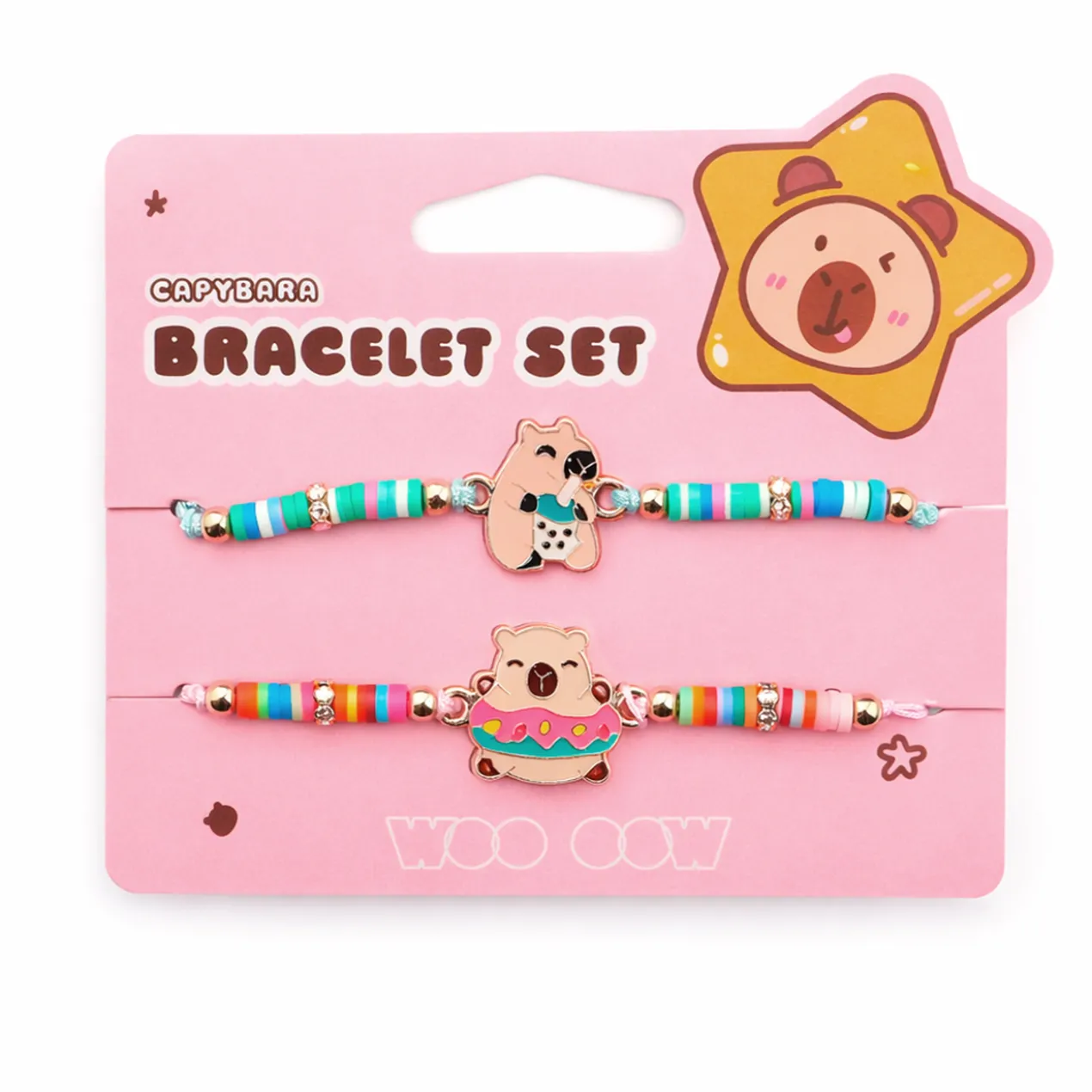 Capybara Bracelet Set de Bracelets