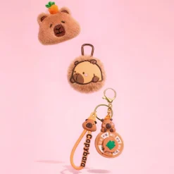 Capycharm Porte-Clés Pompon